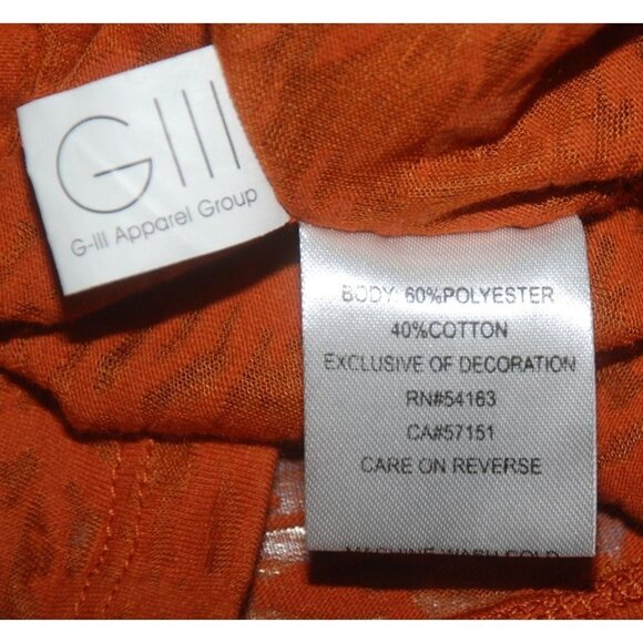 G3 For Her Ladies Texas Longhorns 83 Burn Out Tee Shirt Top Size S Long Sleeve - Picture 8 of 9